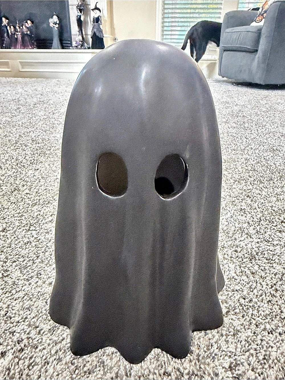 Black Ghost Halloween Decor